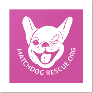 Matchdog Fuchsia logo Posters and Art